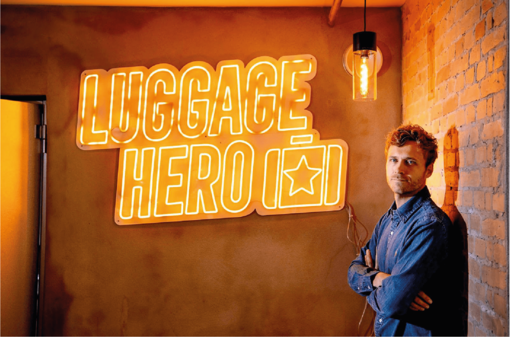 LuggageHero, Bizz Up, iværksætter