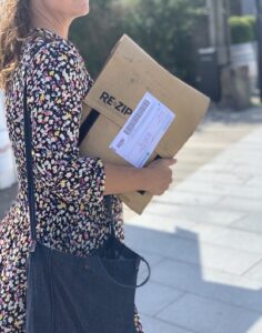RE-ZIP, retursystem, Bizz Up