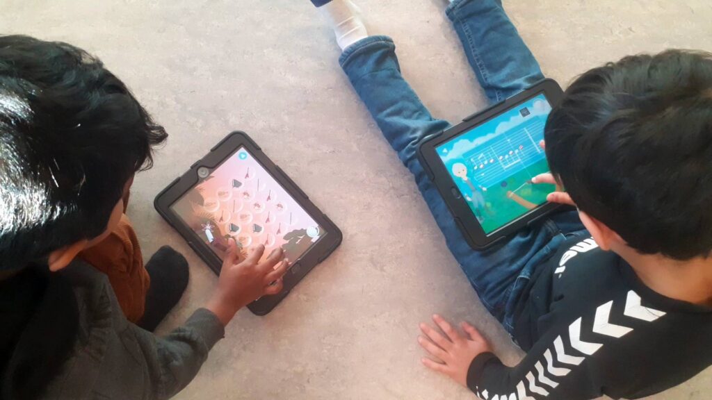 Pianini, app, app til børn, Bizz Up