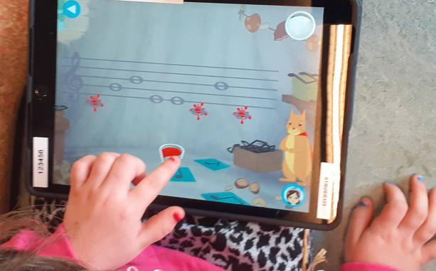 Pianini, app, app til børn, Bizz Up