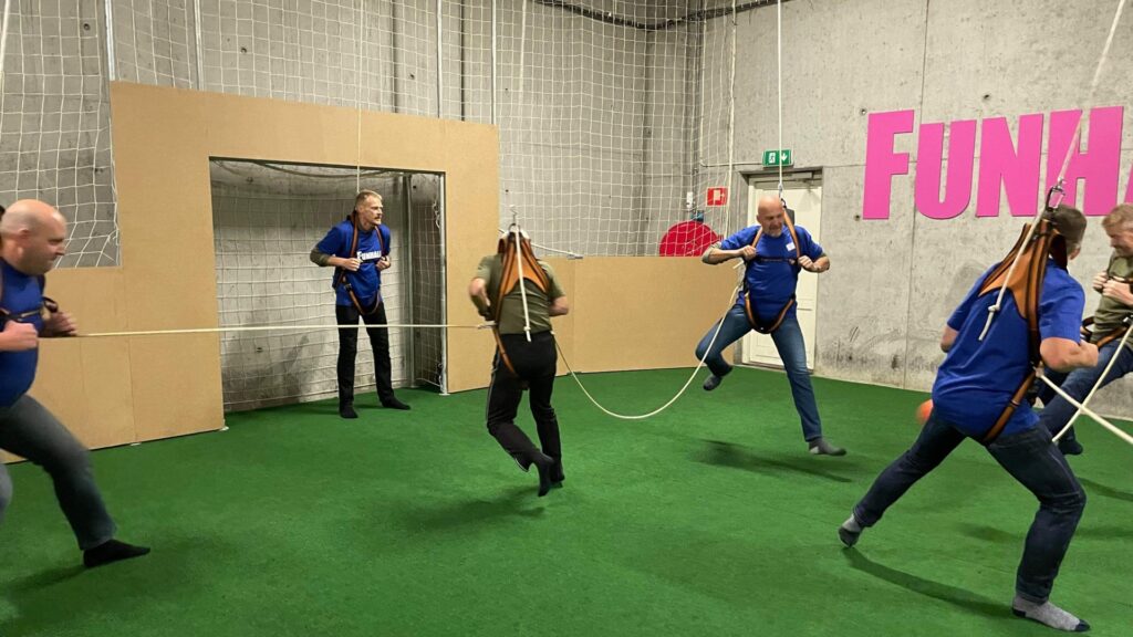 Funhall, viborg, teambuilding, bizz up