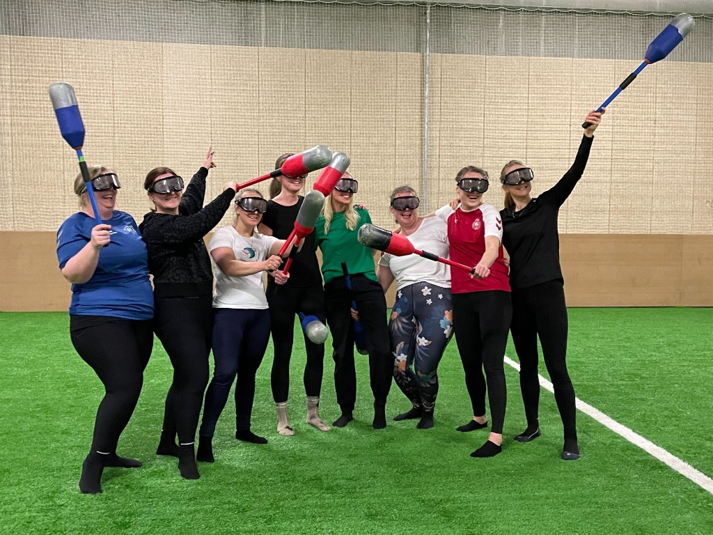 Funhall, viborg, teambuilding, bizz up